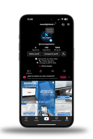 TikTok de Nexo Digital