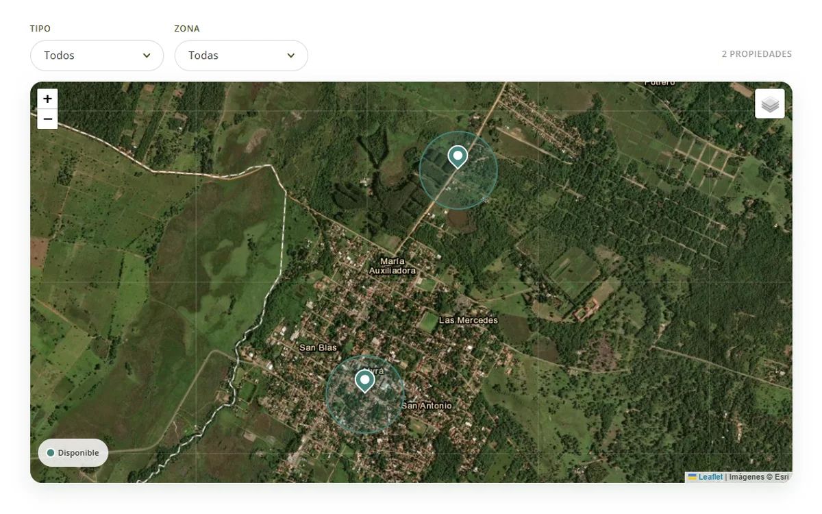 Web de TerrAtyra desarrollada por Nexo Digital